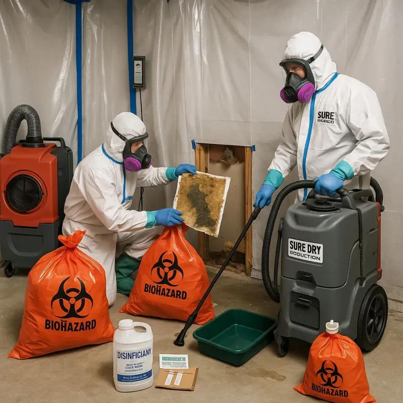 Contaminated Water Handling Protocols process in Mecosta County, MI