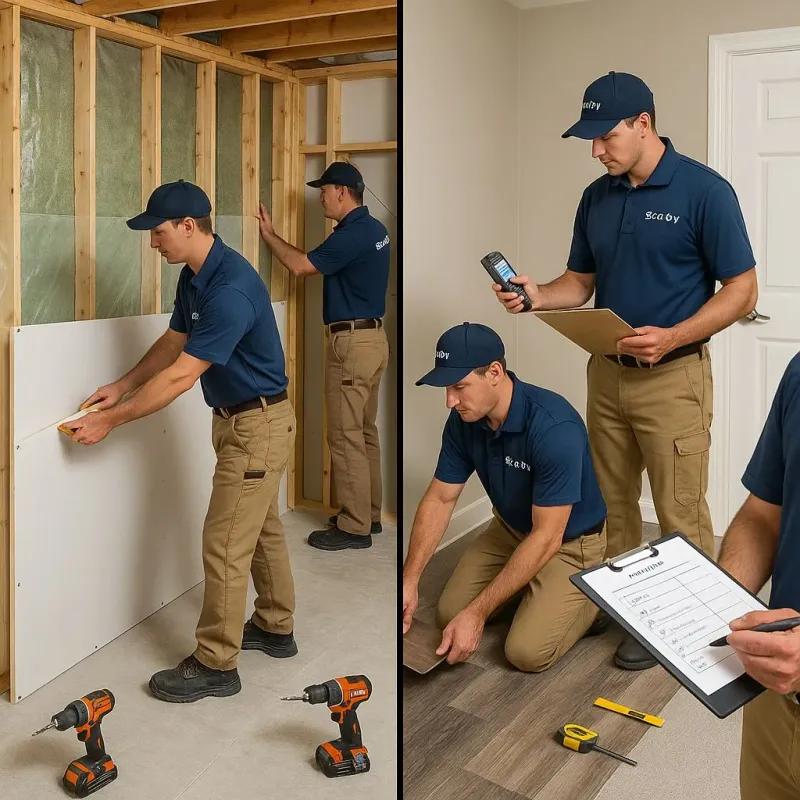 Repairs and Reconstruction process in Mecosta County, MI
