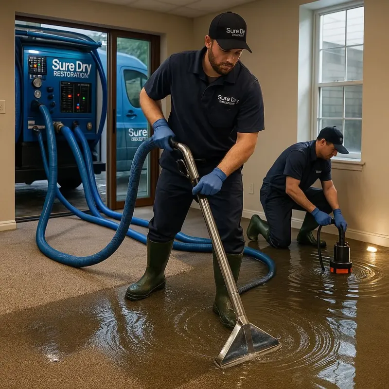 Water Extraction and Removal process in Mecosta County, MI